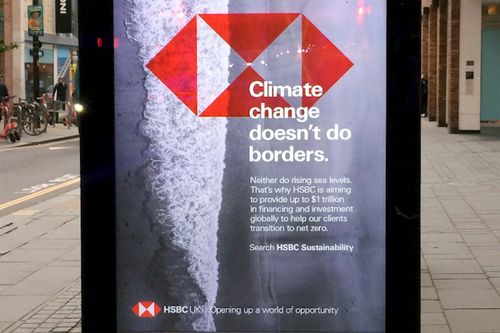 One of HSBC controversial ads