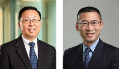 Jingdong Hua (left), Bing Leng (right)